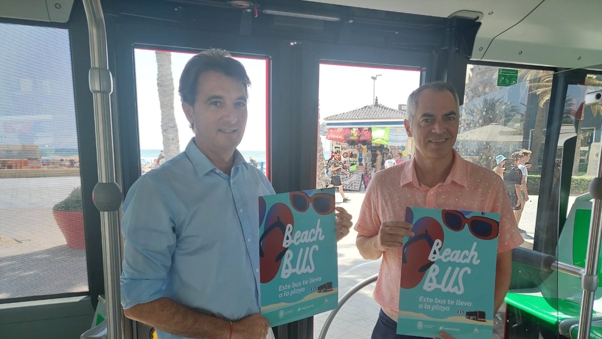 Alicante conecta las playas con el 'Beach Bus'