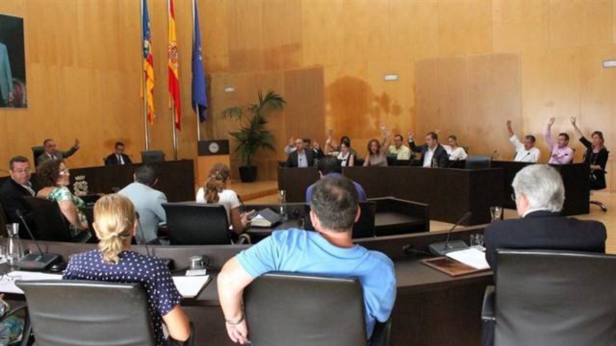 Pleno del Ayuntamiento de Benidorm