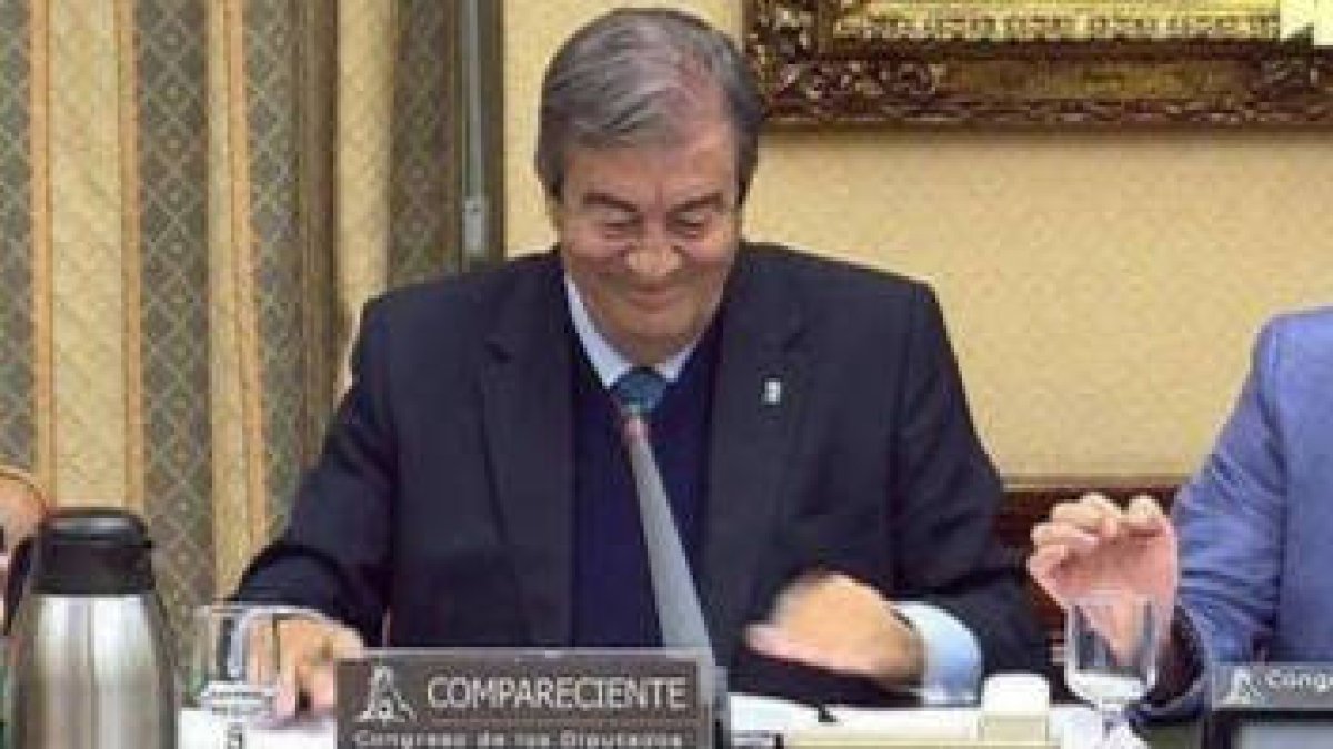 Francisco Álvarez-Cascos, en el Congreso de los Diputados.