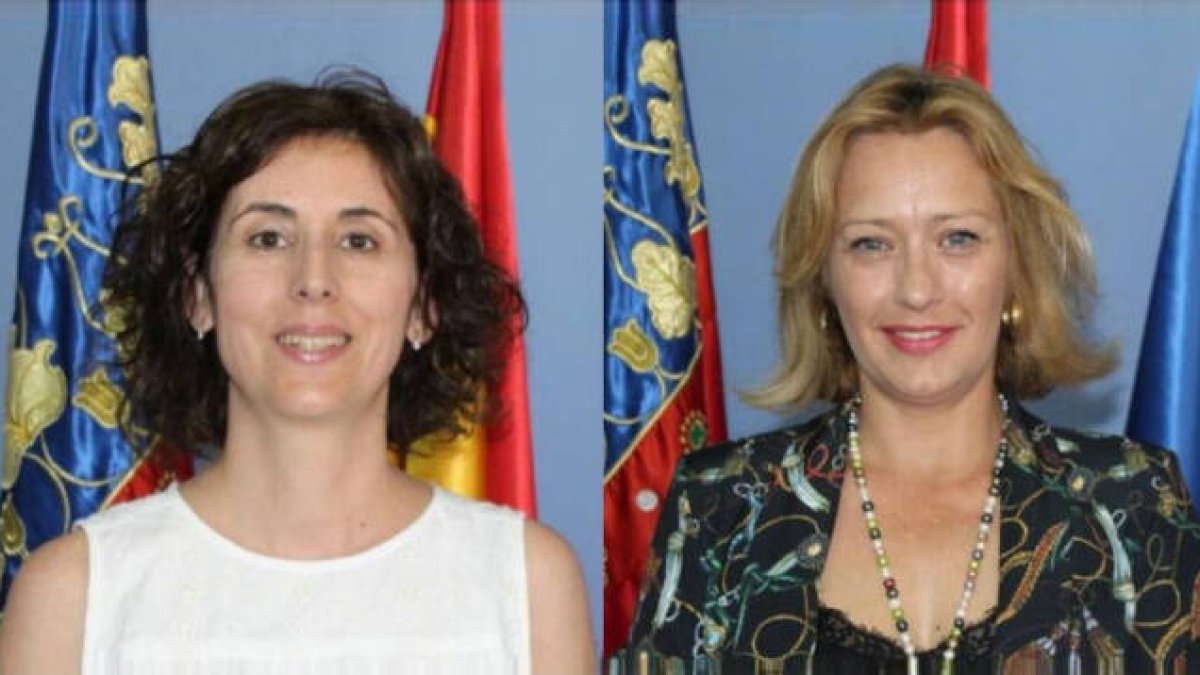 María Gracia Serrano y Mari Carmen Clemont han abandonado Cs en Villena / FOTO: web municipal de Villena