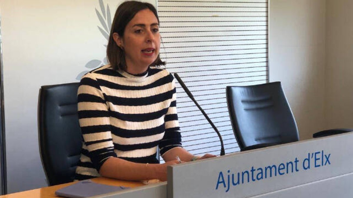 Esther Díez, concejala de Movilidad Sostenible de Elche