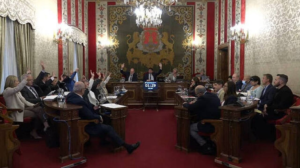 Pleno del Ayuntamiento de Alicante