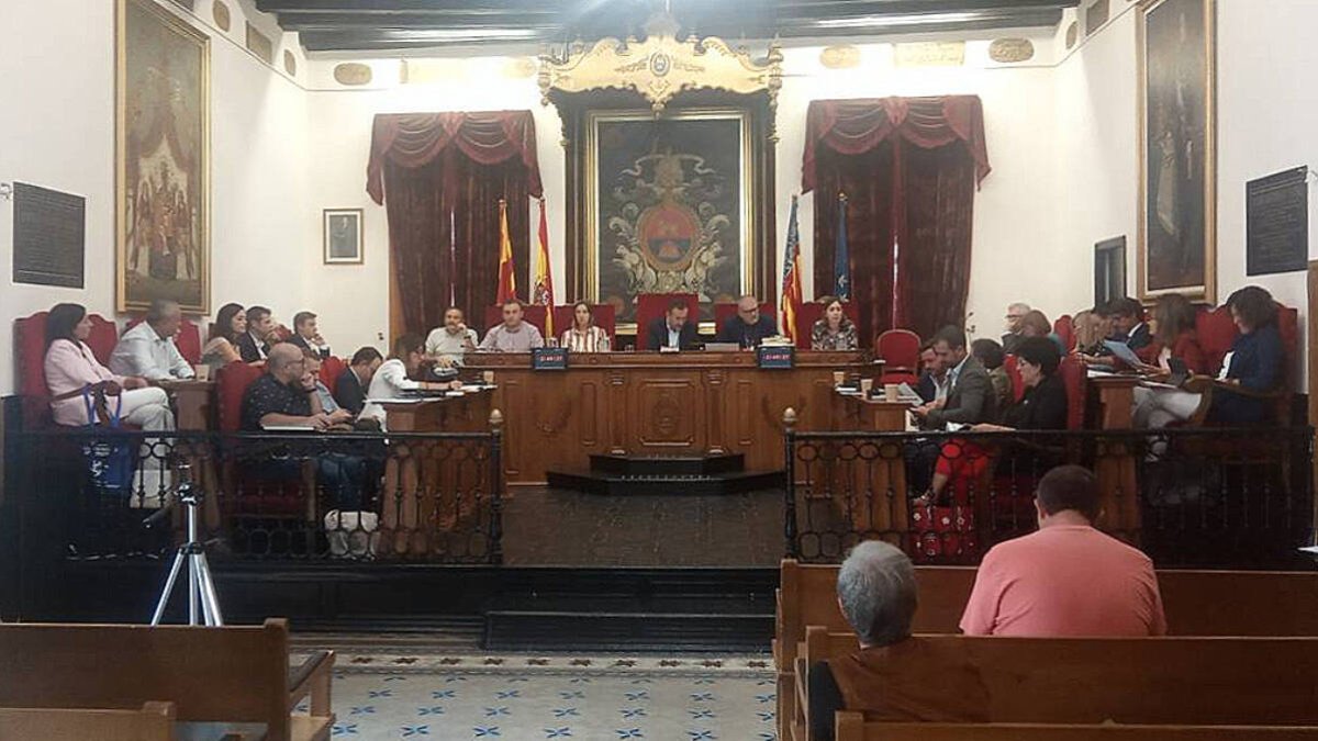 Pleno municipal de Elche