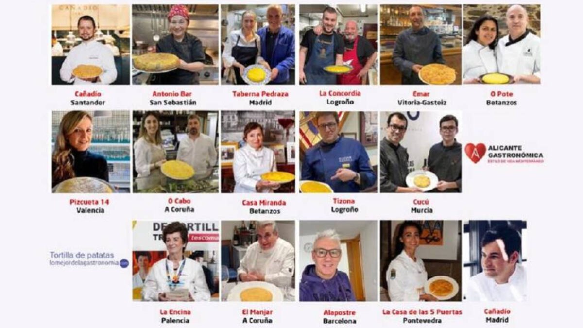 Once chefs se miden en el ‘XV Campeonato de España de Tortilla de Patatas’