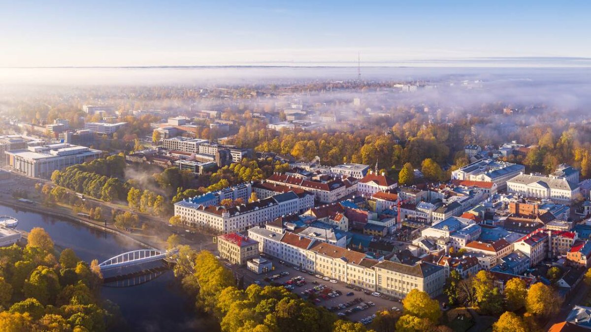 Centro de Tartu (Estonia)