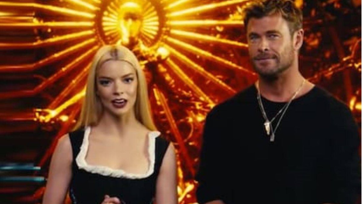 Anya Taylor-Joy y Chris Hemsworth