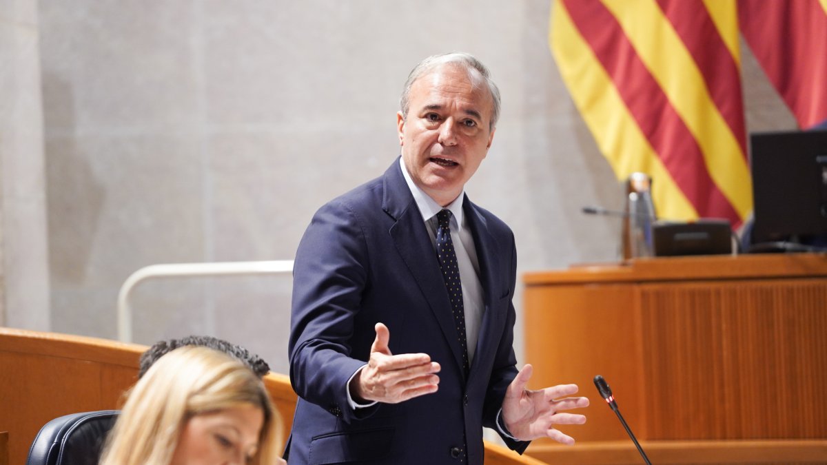 Jorge Azcón, presidente  del Gobierno de Aragón.