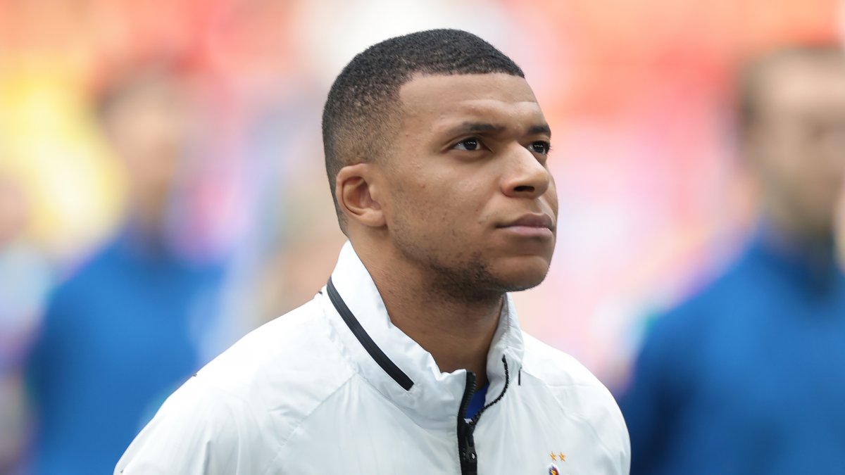 Kylian Mbappé, con la selección francesa.