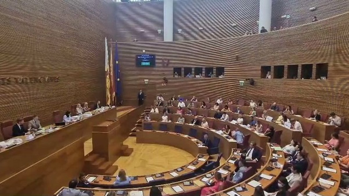 Pleno de Les Corts Valencianes