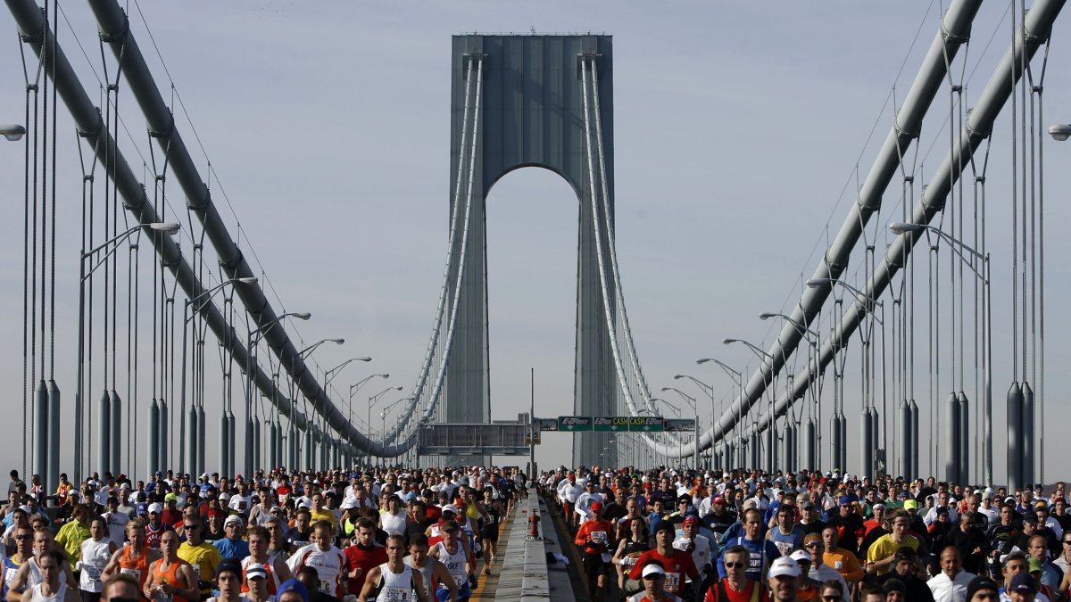 Fotografía de una edición pasada de la Maratón de Nueva York.