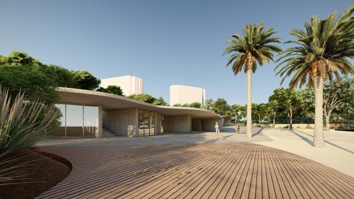 Oras de reurbanización del entorno de la playa de La Almadraba