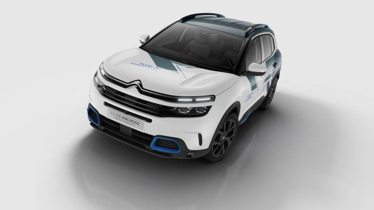 Nuevo SUV Citroën C5 Aircross Hybrid Concept