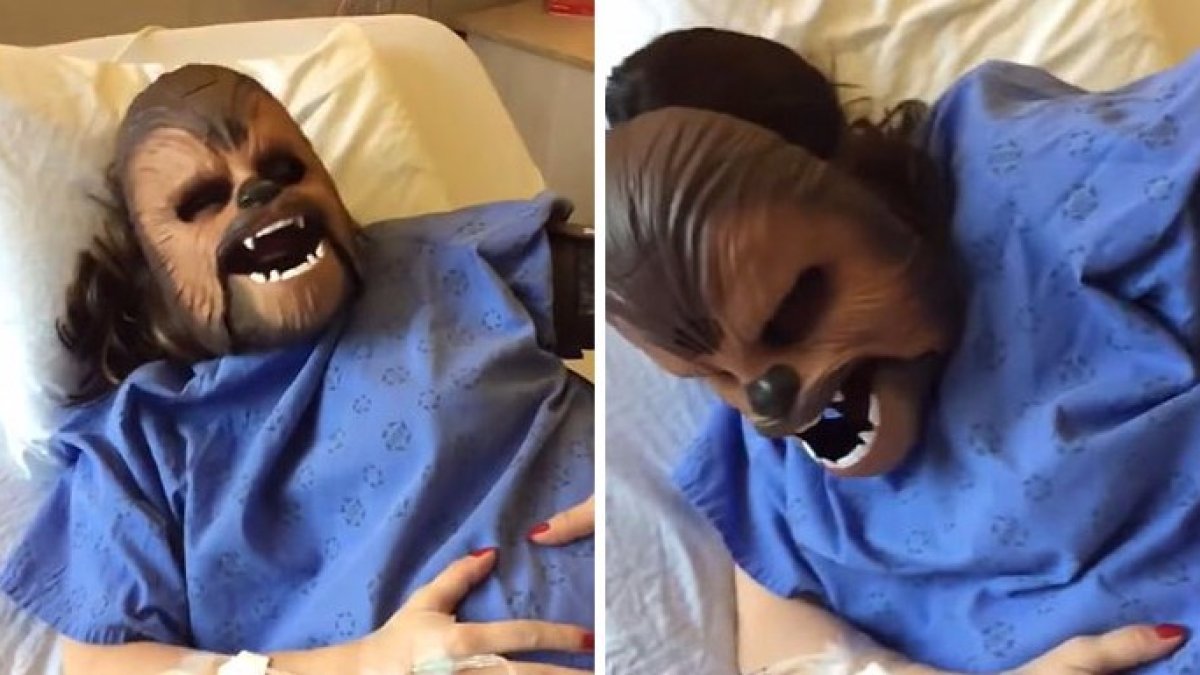 El vídeo de Chewbacca dando a luz a una niña se vuelve viral en Facebook