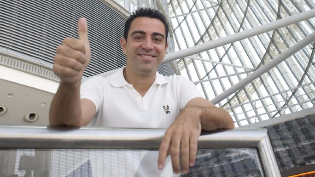 El futbolista Xavi Hernández.