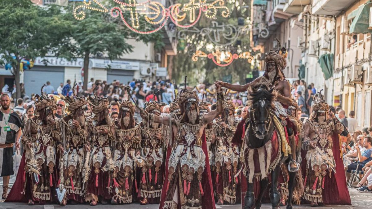 Entrada de Moros y Cristianos en San Blas, imagen de archivo