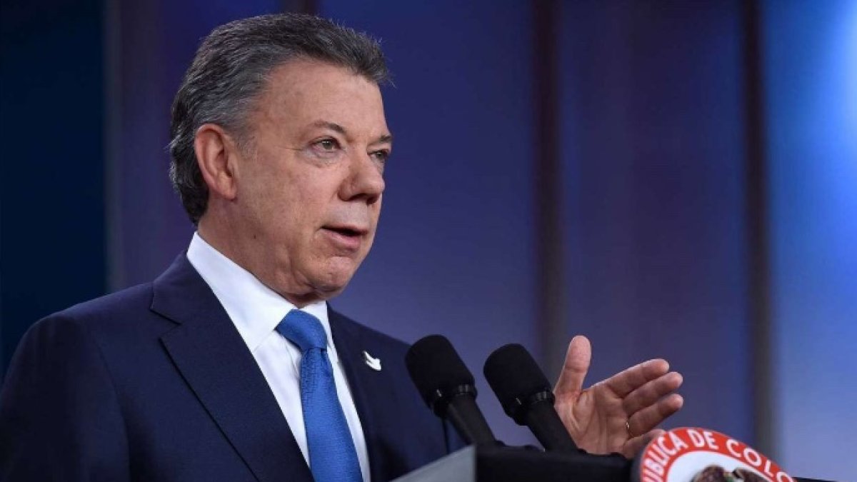 Juan Manuel Santos, presidente de Colombia.