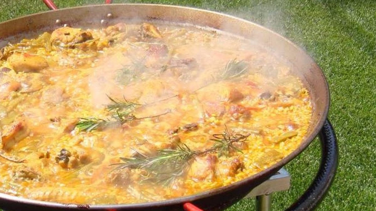 Auténtica paella valenciana