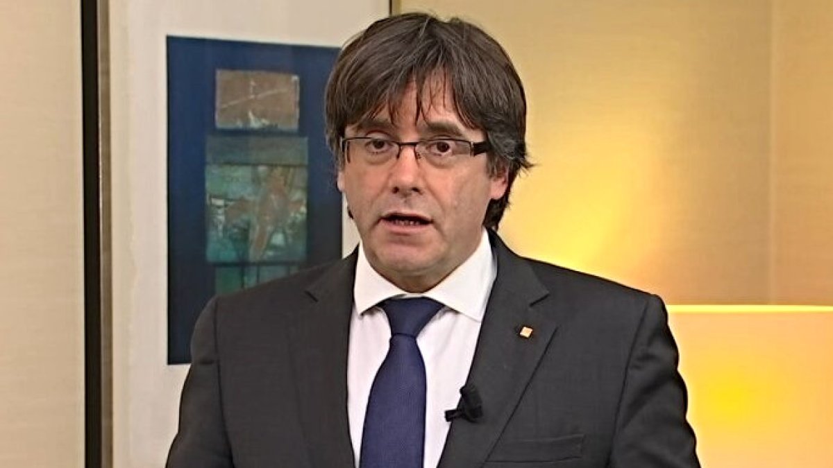 Puigdemont, desde su retiro en Bruselas