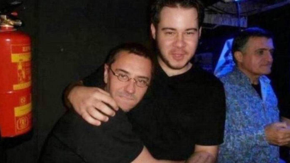 Monedero con Pablo Hasel, en la fiesta de La Tuerka en 2012, a la que también asistió Wyoming