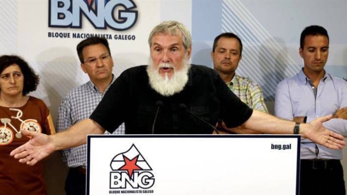 El diputado gallego del BNG José Luis Rivas 