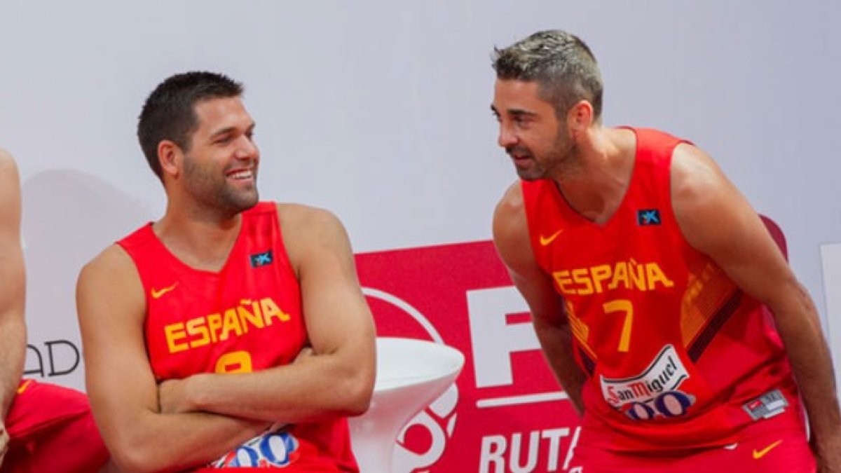 Juan Carlos Navarro y Felipe Reyes. Nuestras estrellas terrenales.