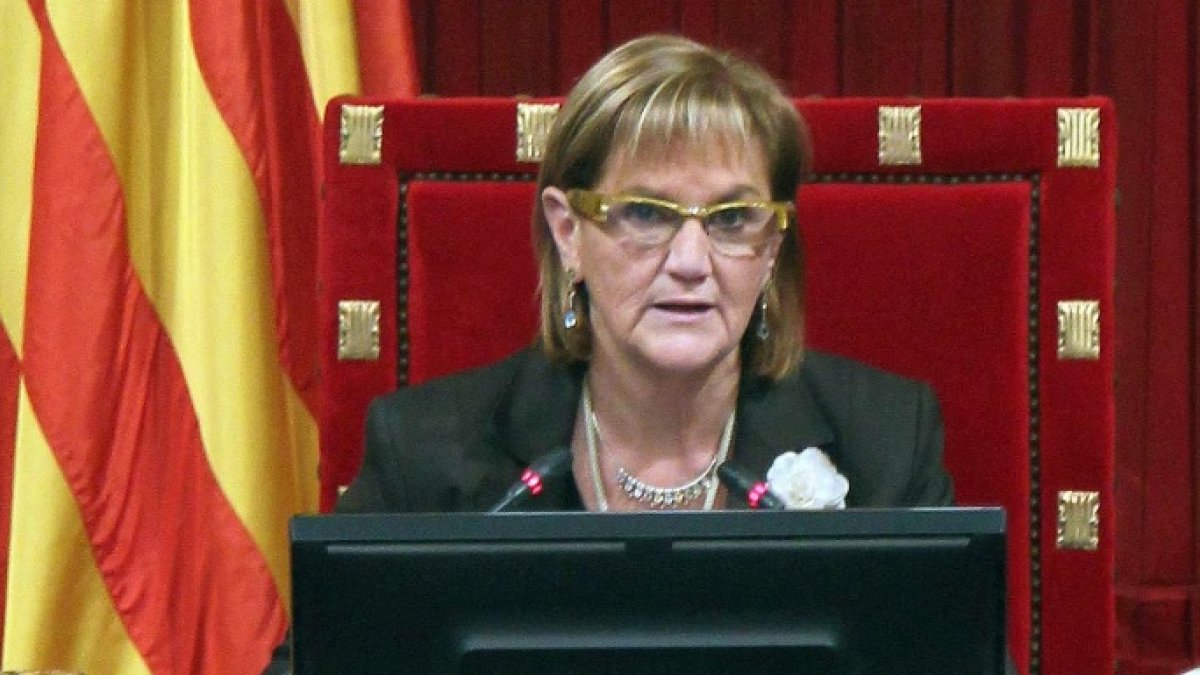 Nuria de Gispert, en su etapa como presidenta del Parlament.