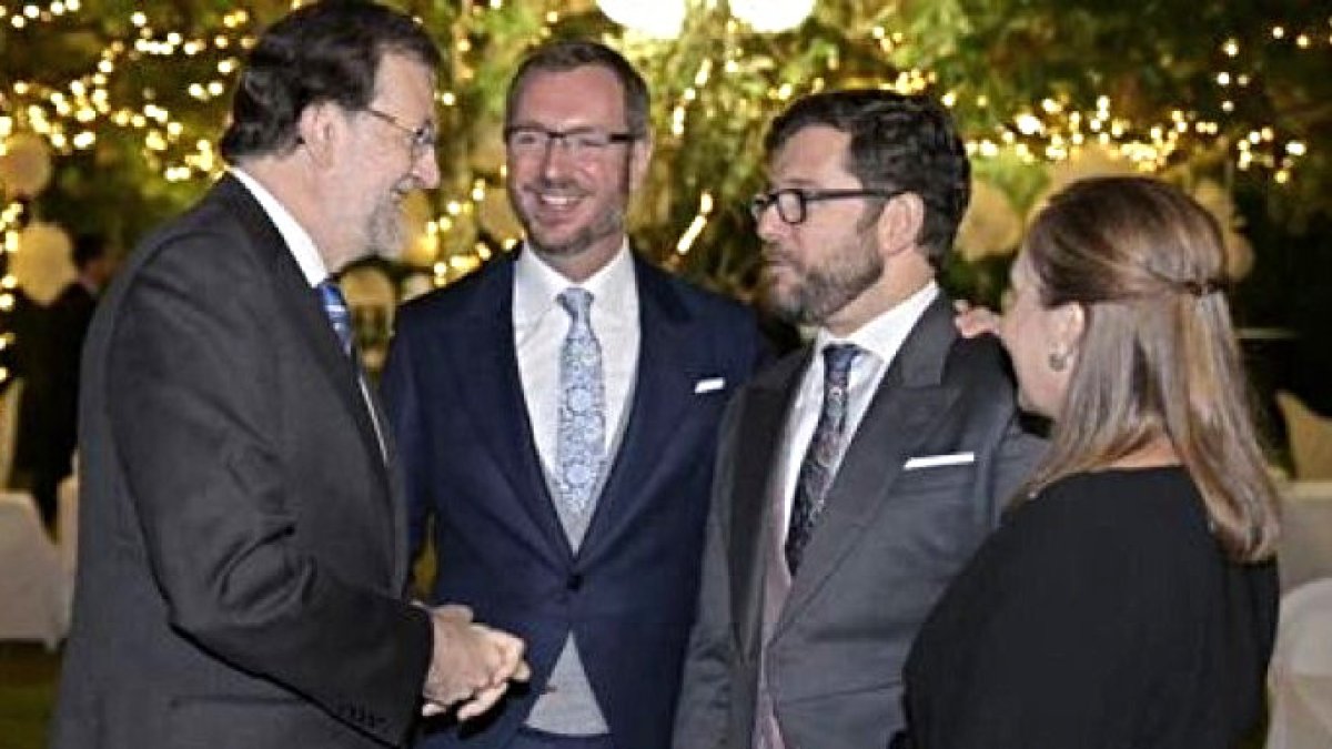 Rajoy, en la boda gay de su vicesecretario general, Javier Maroto