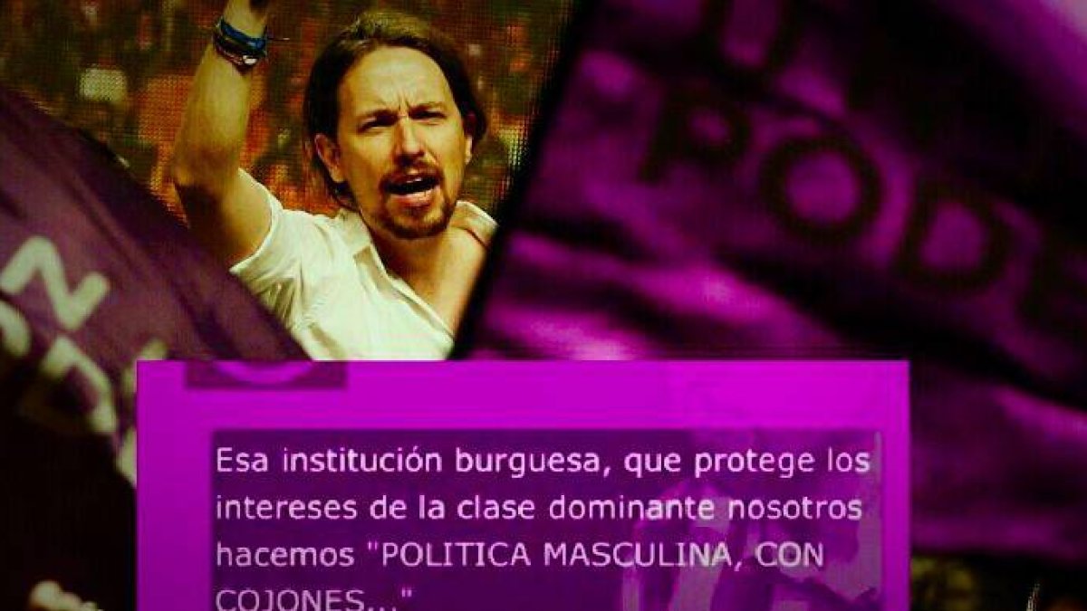 El líder de Podemos, Pablo Iglesias.