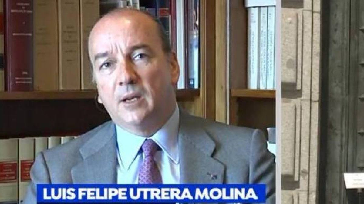 Luis Felipe Utrera Molina, el abogado de la familia Franco que ha logrado un varapalo del Supremo al Gobierno.