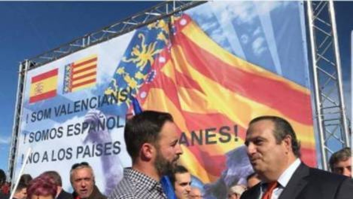 Santiago Abascal y Juan García Sentandreu