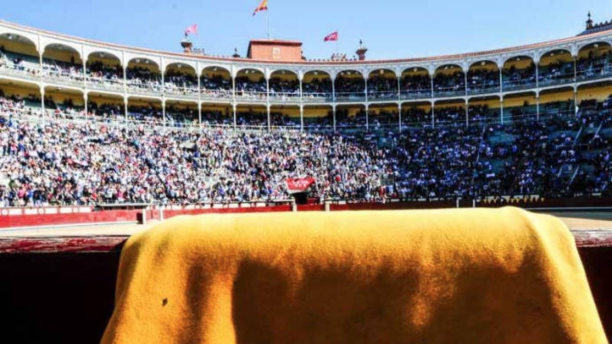 Interior de la plaza de Las Ventas, catedral del toreo