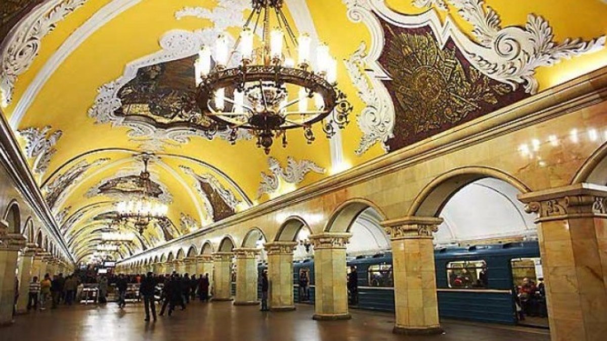 Estacion Kievskaya, en Moscú