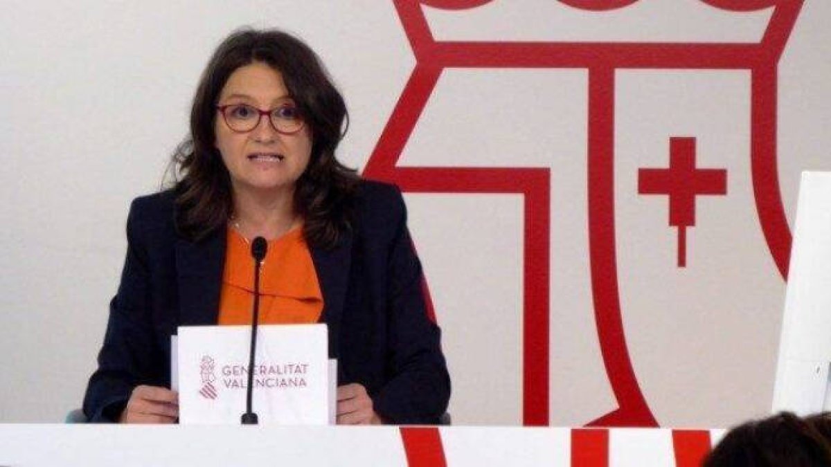 La vicepresidenta del Consell, Mónica Oltra