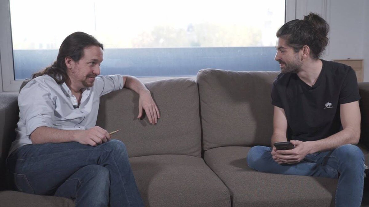 Pablo Iglesias, entrevistado por Fausto Climent.