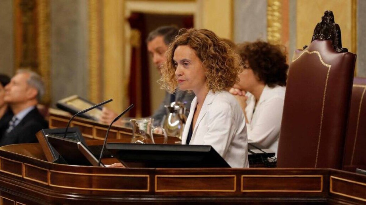 La presidenta del Congreso, Meritxell Batet