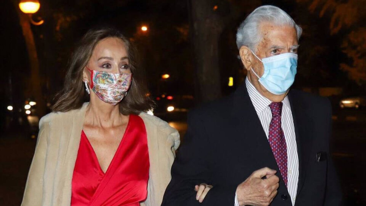 Isabel Preysler y Mario Vargas Llosa.