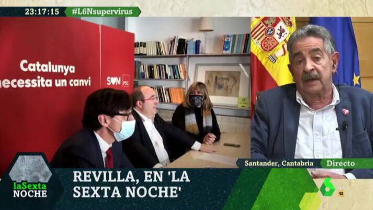 Revilla, en 'La Sexta Noche'