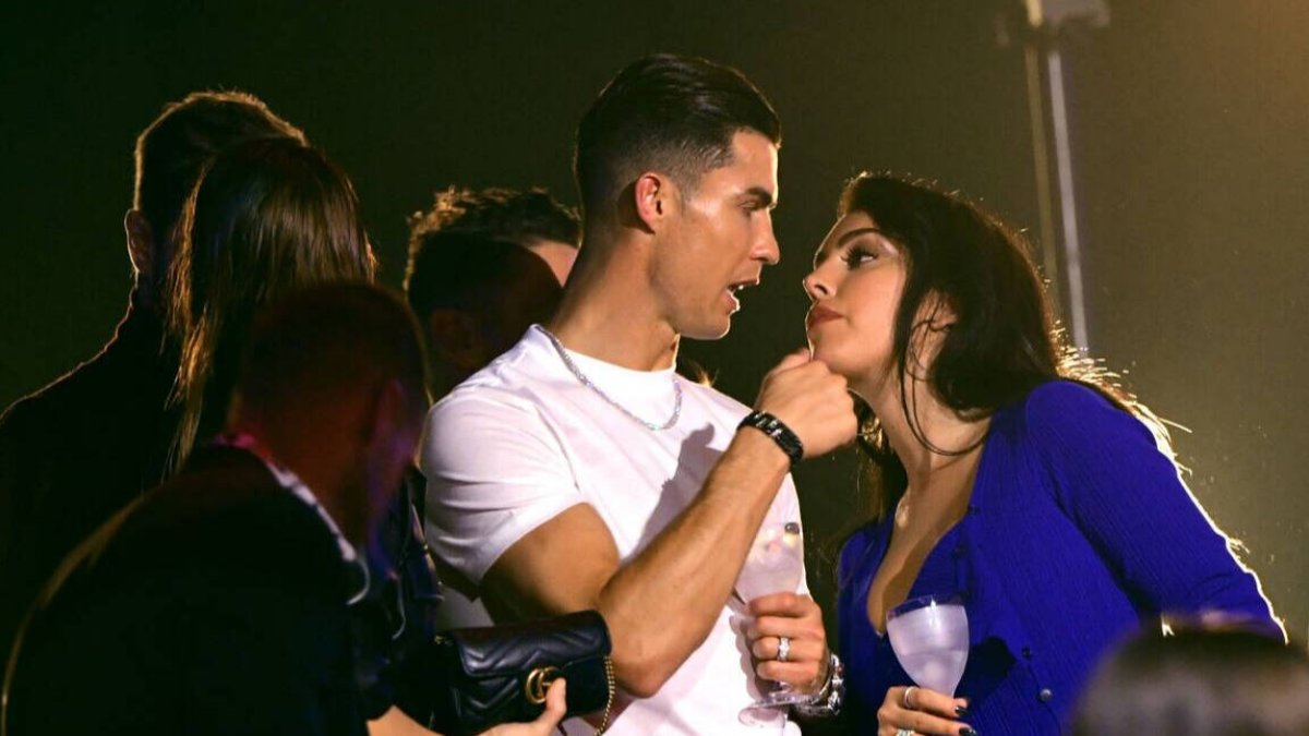 Cristiano Ronaldo y Georgina Rodríguez.