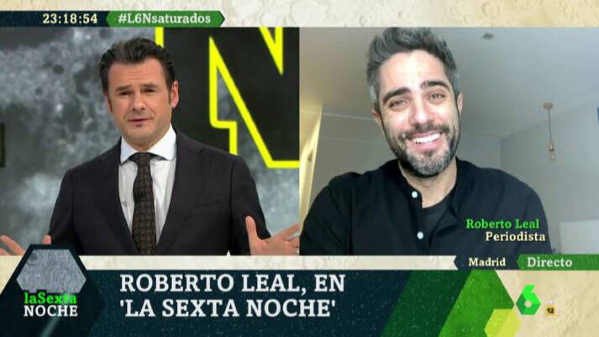 Roberto Leal, en La Sexta Noche