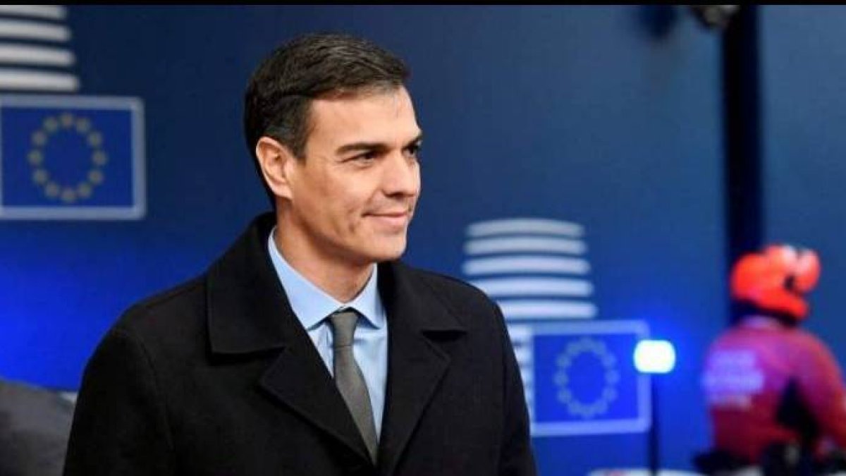 Sánchez, en una cumbre en Bruselas.