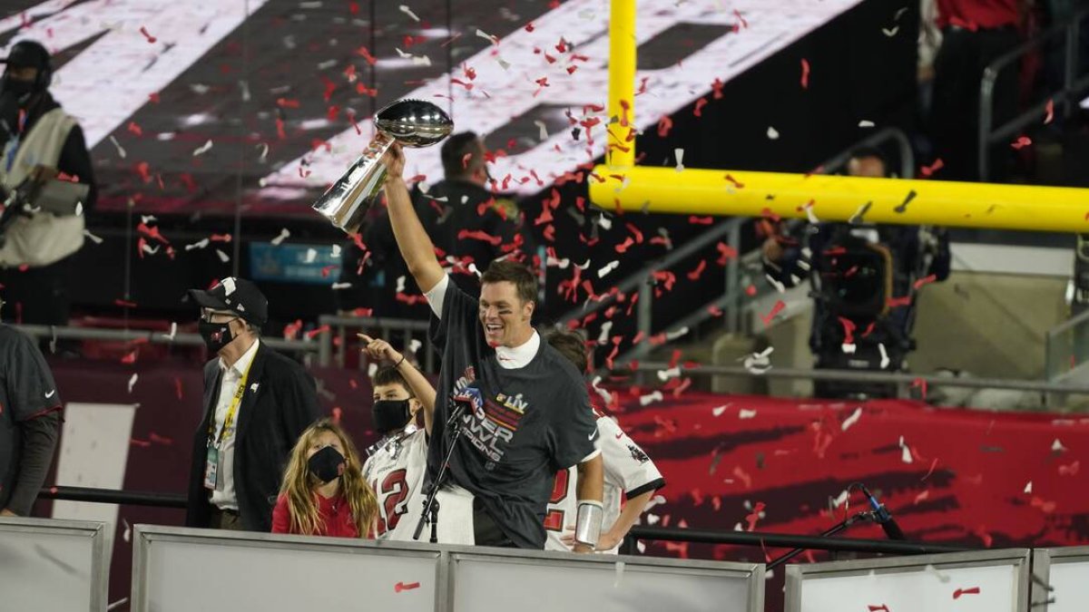 Tom Brady volvió a ganar la Superbowl este pasado fin de semana.