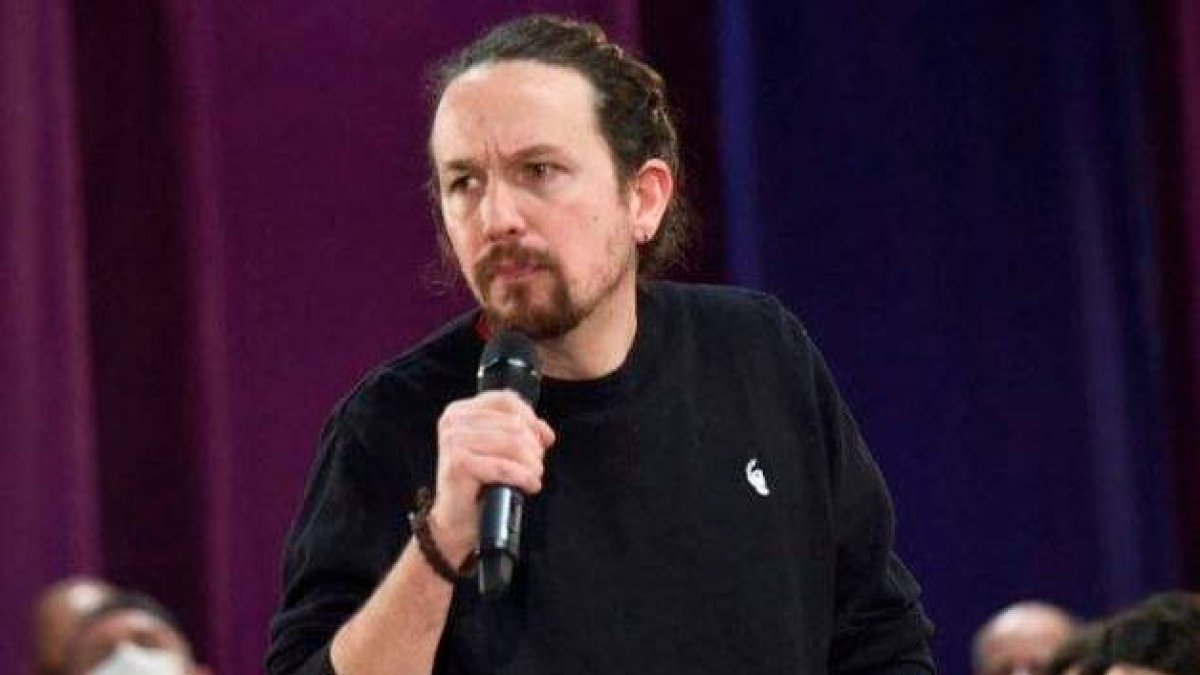 Pablo Iglesias, cabeza de lista de Unidas Podemos en las elecciones del 4M