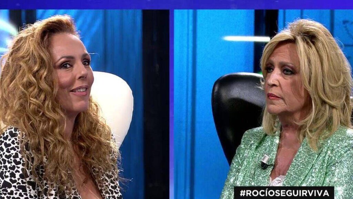 Rocío Carrasco y Lydia Lozano enterraron el hacha de guerra.