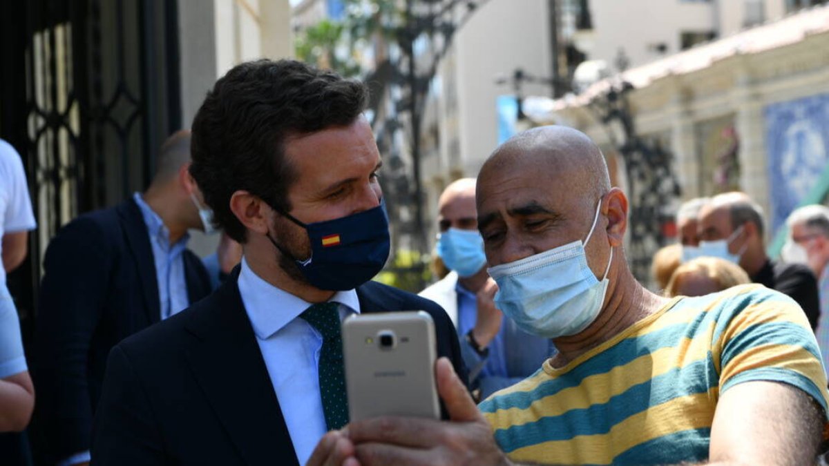 Pablo Casado en Ceuta