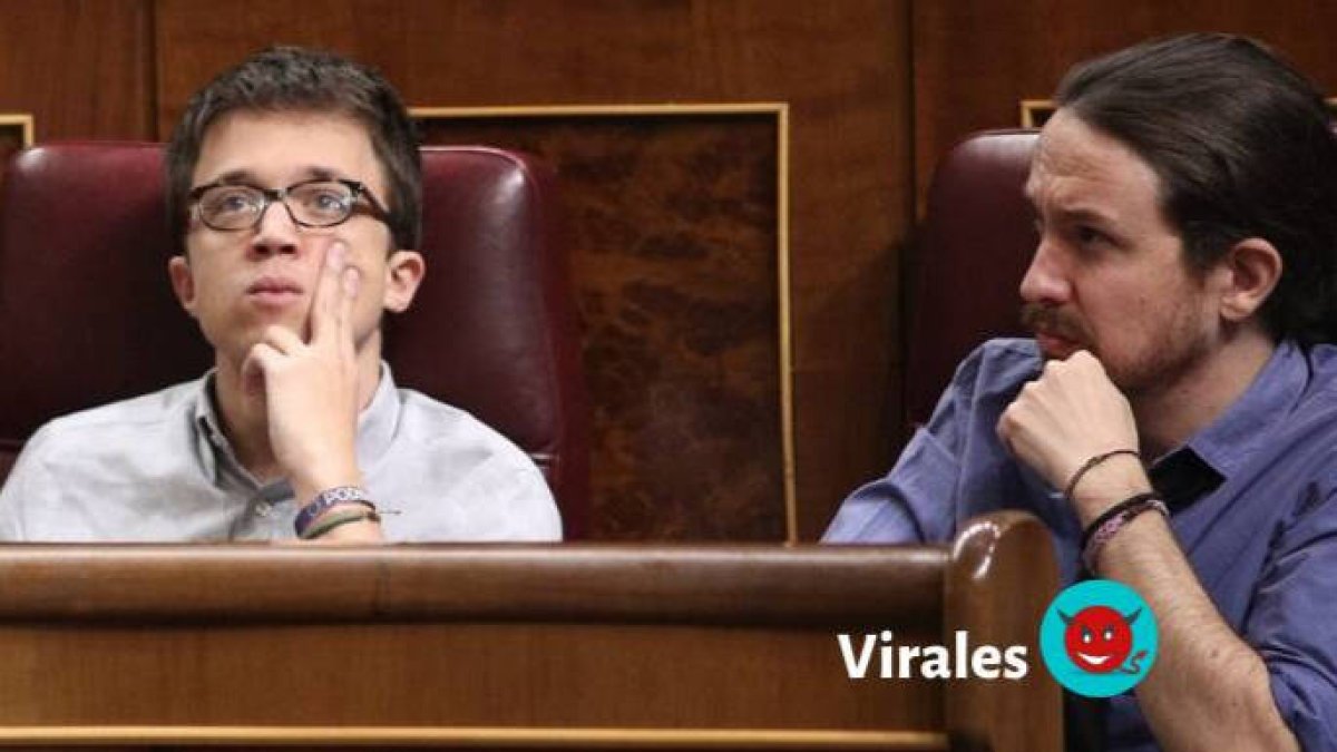 Íñigo Errejón y Pablo Iglesias