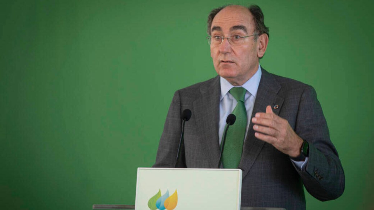 El presidente de Iberdrola, Ignacio Sánchez Galán.