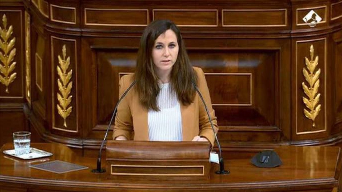 La ministra de Derechos Sociales, Ione Belarra.