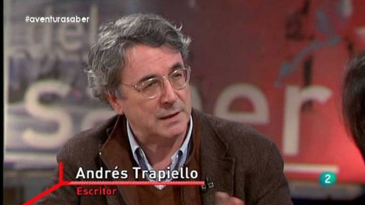 El escritor Andrés Trapiello, en un programa de TVE.