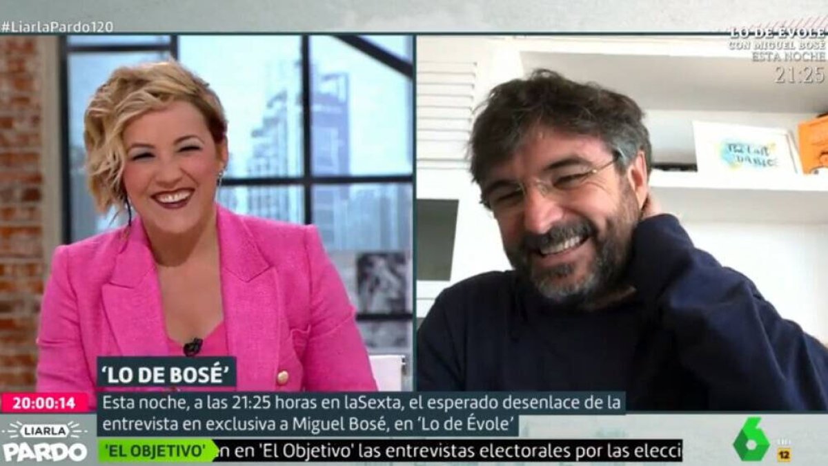 Cristina Pardo y Jordi Évole