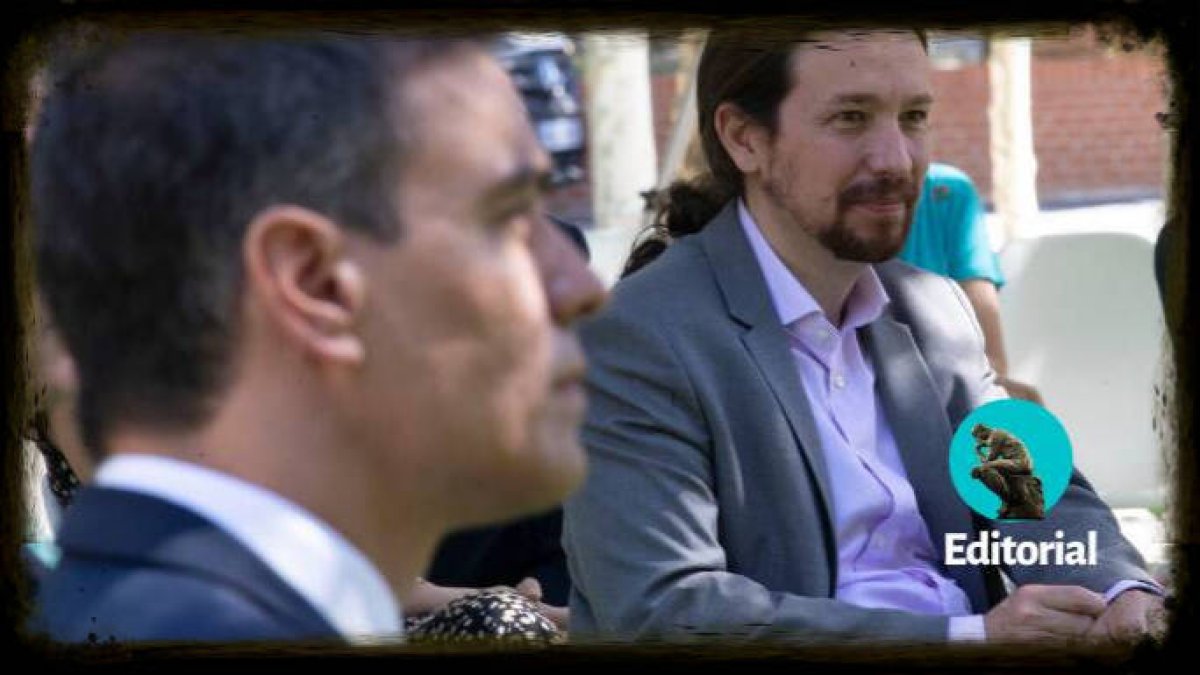 Pedro Sánchez y Pablo Iglesias